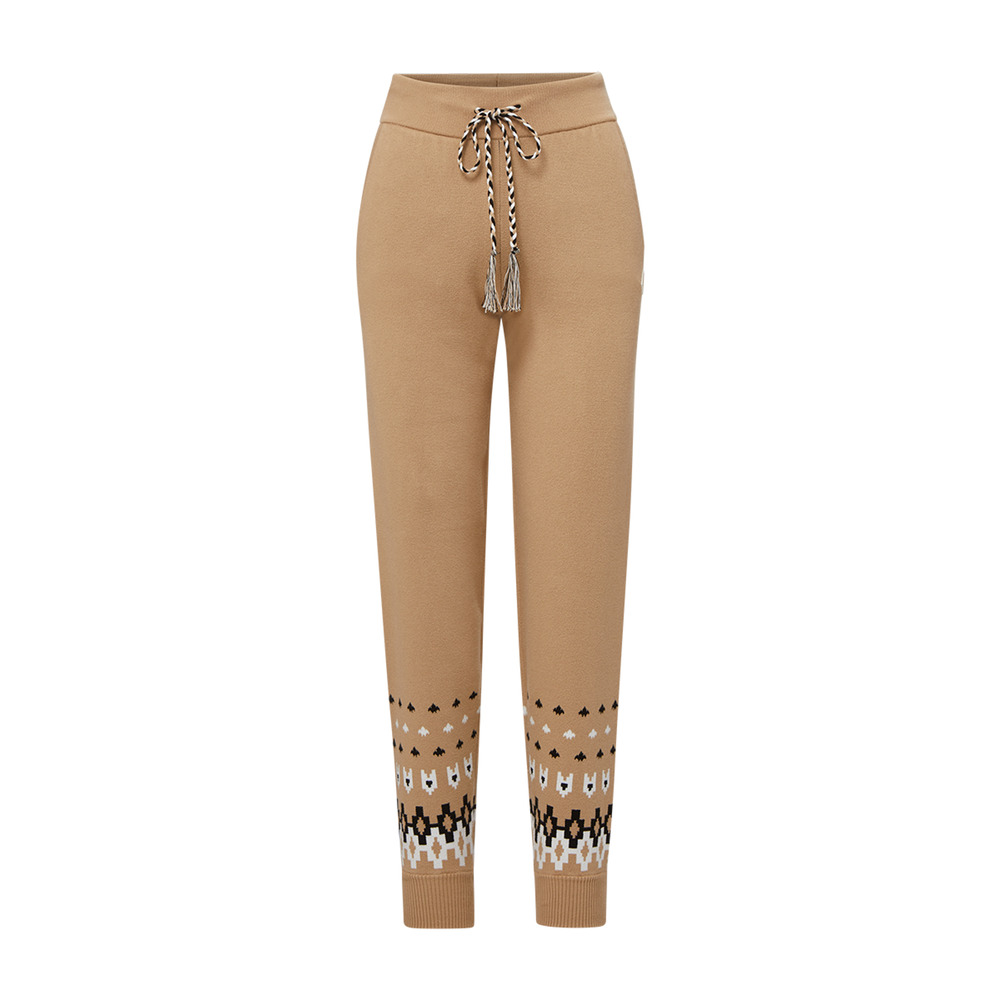 Veronica Beard Patterned Tan Fairbanks Joggers Size XS NWT